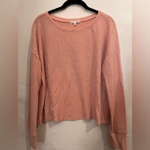 Z SUPPLY pink loungewear set